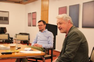 Daniel Schumann und Holger Brülls