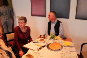 M. Hungerkamp und Pfr. Lücker