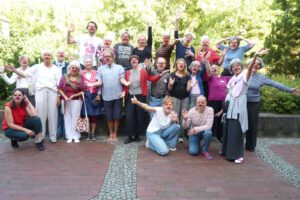Gruppenbild Rote Nasen in Aktion