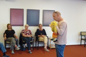 Fritzi begeistert die Zuschauerinnen