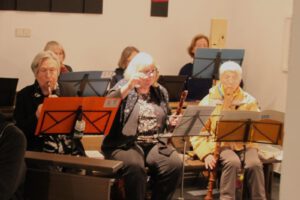 Musikalische Begleitung in der Kapelle