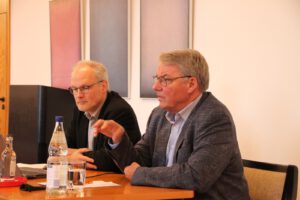 Diskussion mit Prof. Schenkel-Häger