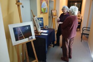 Kunst-Ausstellung mit K. Becker