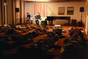 Erstes Schlafkonzert auf der Hegge