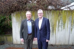 Hubertus Fehring und Christian Haase MdB