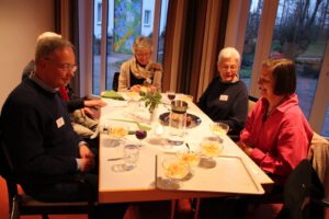 Heitere Mahlgemeinschaft