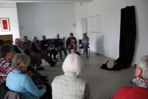 Workshop zur Trauer der Frauen am Grab