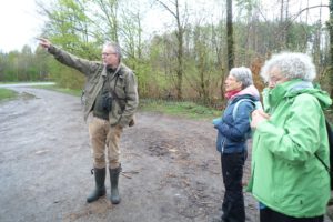 Dahinten ist das Eselsbett