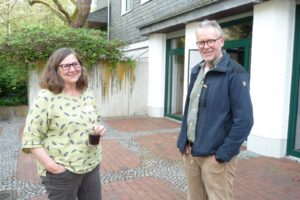 Im Pausengespräch mit Christian Finke