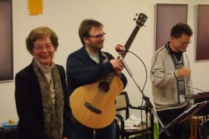 Frau Anna nach einem Konzert 2014