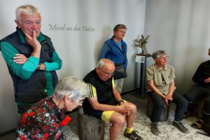 Ein Textausschnitt der Judenbuche wird vorgetragen
